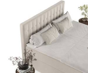 Boxspringbett Ampio Beige - Breite: 160 cm