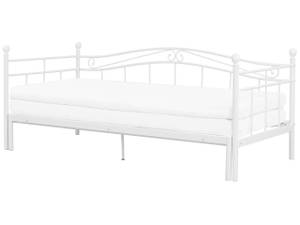 Lit gigogne TULLE Blanc - Profondeur : 194 cm