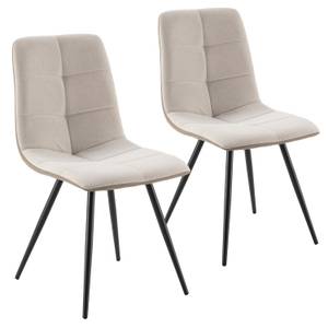 Pack de 2 chaises Prado Beige