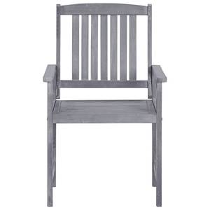 Chaise de jardin (lot de 4) 3012923-3 Gris