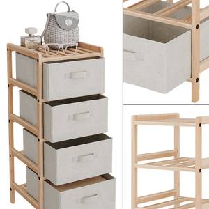 Kommode  Bruno 49379 Beige - Holz