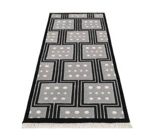 Tapis de passage Darya CMVI Noir - Textile - 79 x 1 x 206 cm