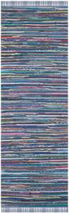 Innenteppich Elena RAG RUG Multicolor - Violett - 70 x 150 cm