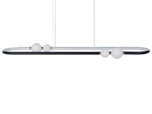 Lampe suspension FEALE Noir - Blanc - Métal - 105 x 160 x 32 cm