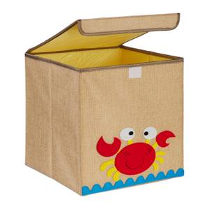 Boîte de rangement pour enfants Beige - Orange - Jaune