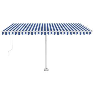 Avent rétractable 3006544-2 Bleu - 300 x 1 x 400 cm