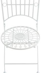 Chaises de jardin Sadao Lot de 2 Blanc