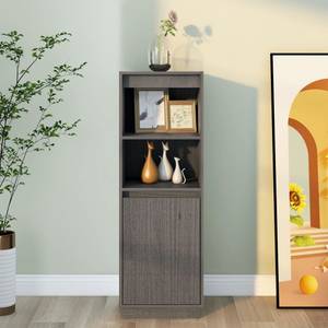 Highboard DE4844 Grau - Massivholz - 34 x 110 x 37 cm