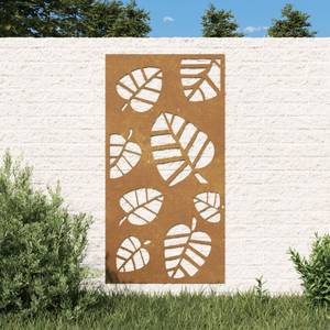 Décoration murale de jardin 824488 Marron - Métal - 55 x 1 x 105 cm