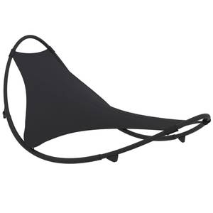 Chaise longue à bascule 3008472 Noir