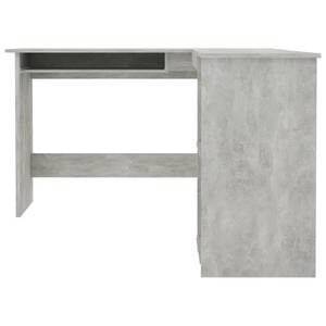 Bureau d'angle 3000152 Gris - Bois manufacturé - 140 x 75 x 120 cm