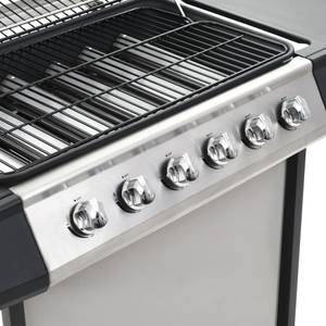 Gasgrill 296302 Schwarz - Silber - Metall - 112 x 98 x 54 cm