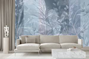 Papier Peint FEUILLES Brindilles Plantes 460 x 300 x 300 cm