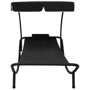 Chaise longue 3004935 Noir