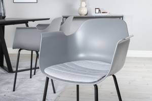 Essgruppe Marina 31 (7-teilig) Grau - Massivholz - 90 x 75 x 180 cm