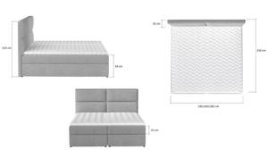 Box Spring Lit Clivia Vert