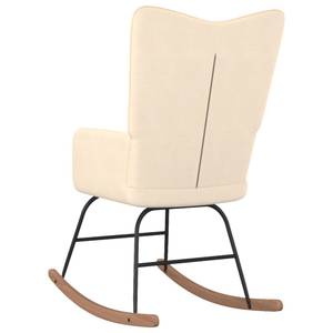 Schaukelstuhl mit Hocker 3010050-2 Creme