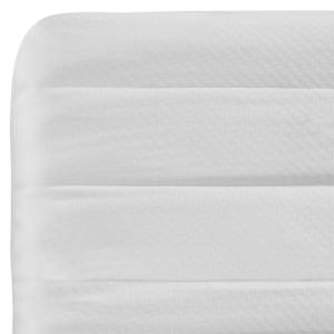 Komfortschaummatratze 7-ZONEN 140x200 cm Weiß - Textil - 140 x 15 x 200 cm