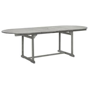 Table de jardin 3012961 Gris - Bois massif - Bois/Imitation - 240 x 75 x 240 cm