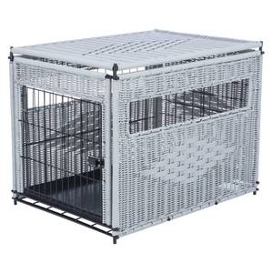 Cage pour animaux de compagnie 444006 Gris - Métal - 58 x 77 x 60 cm