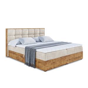 Boxspringbett LOLLI2 Ecru - Breite: 120 cm - H4