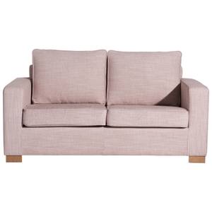 Nebraska Sofa 2-Sitzer Pink - Kunststoff - Textil - Holz teilmassiv - 165 x 88 x 87 cm