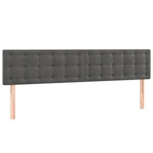 Boxspringbett 3017268-21 Dunkelgrau - Breite: 160 cm