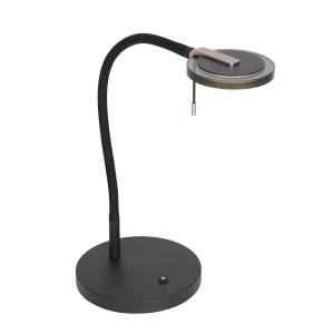 Lampe de table Turound Noir - Métal - 18 x 45 x 27 cm