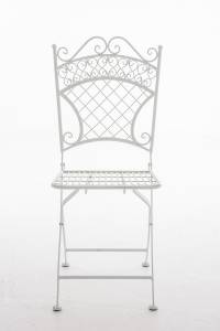 Chaises de jardin Adelar Blanc