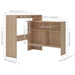 Bartisch 297009 Eiche Hell