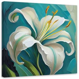 KUNSTDRUCK Graceful Lily 1 60 x 60 cm