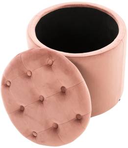 Tabouret bas Pantin Rose foncé