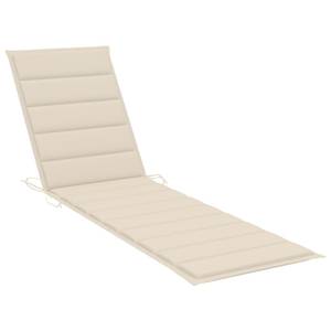 Chaise longue (lot de 2) 3007889-4 Blanc crème