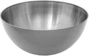 Küchenschüssel aus Edelstahl, Ø 29 cm Silber - Metall - 29 x 14 x 29 cm
