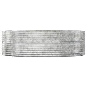 Hochbeet 3012743-2 Silber - 140 x 212 cm