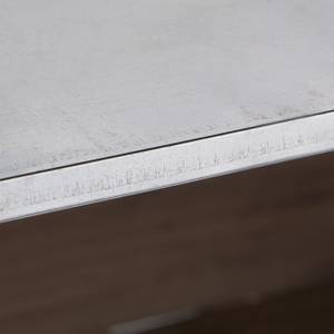 Pflanztisch Holz Braun - Silber - Holzwerkstoff - Metall - 92 x 86 x 42 cm