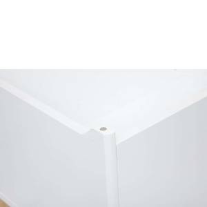 Aufbewahrungstruhe für Kinderzimmer Weiß - Holzwerkstoff - 40 x 60 x 40 cm