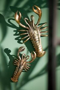 Ornament LOBSTER Bronze - Gold