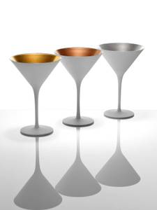 Cocktailschalen Elements 6er Set Gold - Weiß