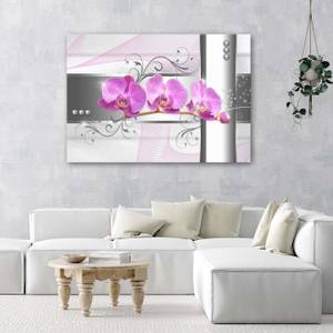 Bild auf leinwand Rosa Blumen 90 x 60 cm