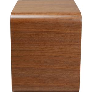 Cube Lounge Marron - Bois manufacturé - 45 x 45 x 35 cm