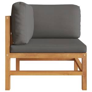 Ecksofa (2er Set) 3006492-4 Dunkelgrau