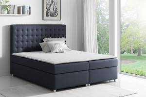 Boxspringbett Asti Nachtblau - Breite: 120 cm