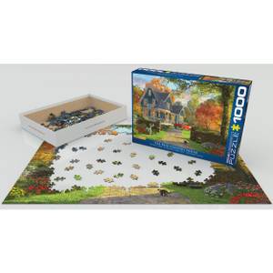 Puzzle D Davison Das blaue Landhaus Papier - 26 x 6 x 36 cm