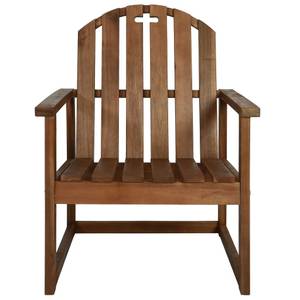 Chaise de jardin Marron - Bois massif - Bois/Imitation - 63 x 79 x 60 cm