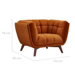 Fauteuil Mona Orange