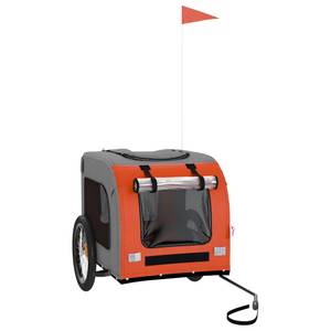 Remorque vélo pour chien 3028770-1 Orange - 134 x 74 x 69 cm