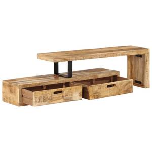 TV-Schrank 351779 Braun - Massivholz - Holzart/Dekor - 30 x 40 x 112 cm