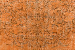 Teppich Ultra Vintage DCCI Orange - Textil - 112 x 1 x 203 cm