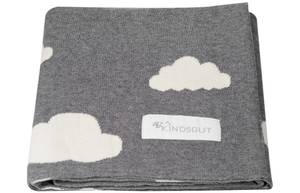 Kinderdecke Wolken Textil - 100 x 1 x 80 cm